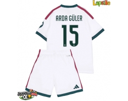 Real Madrid Arda Guler #15 Kotipaita Lapsille 2026-27 Lyhythihainen (+ shortsit) Real Madrid Arda Guler #15 Kotipaita Lapsille 2026-27 Lyhythihainen (+ shortsit)